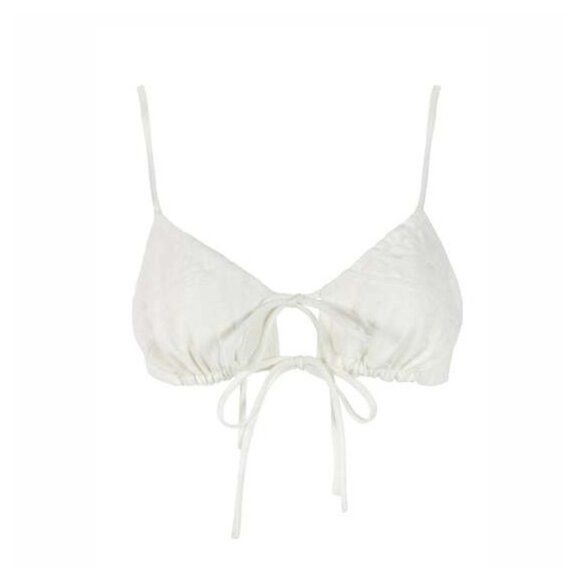 5/$100 SALE - Olivia Latinovich Double Bow Bra - Picture 2 of 13